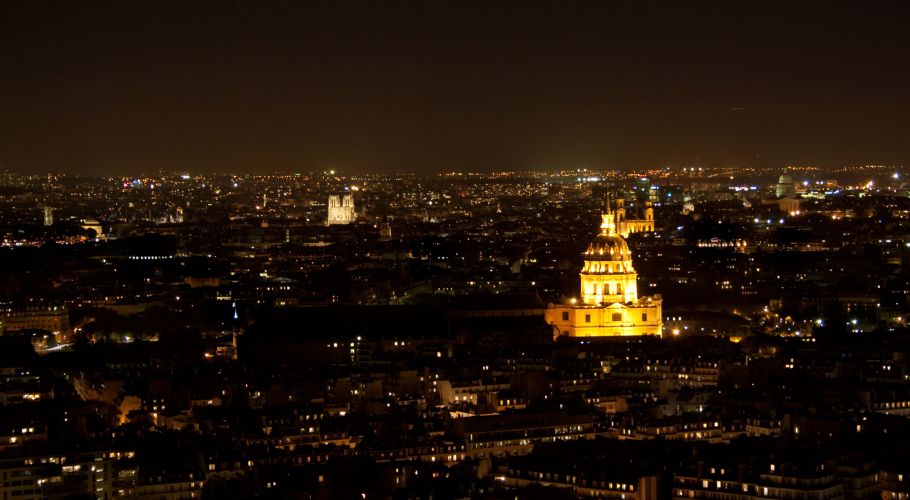 Parijs, Nachtbeeld (Notre Dame en Saint-Louis)